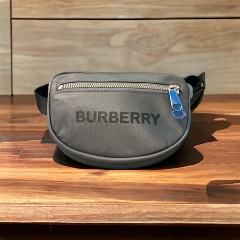 burberry logo print nylon cannon bum bag|burberry belt bags for men.